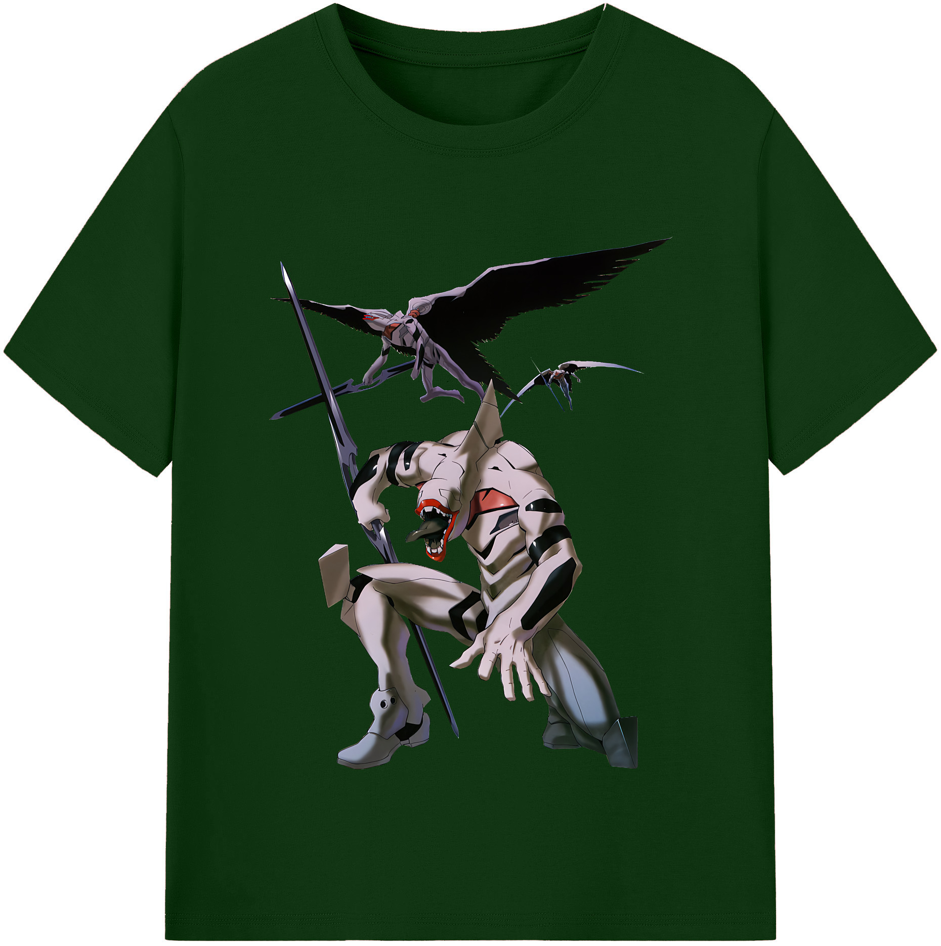 （画像用） EVA 新世紀エヴァンゲリオン 綿100％半袖Tシャツ（フロントプリント）